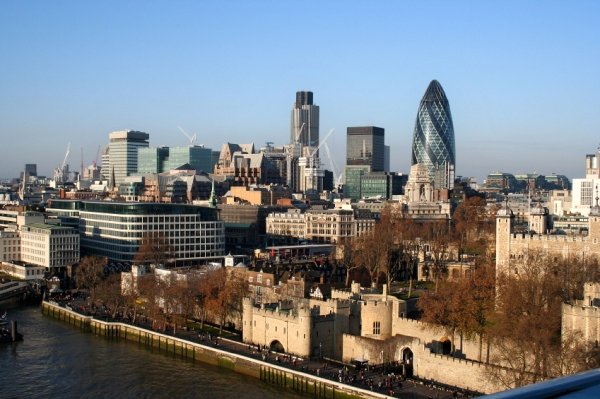 View of London City