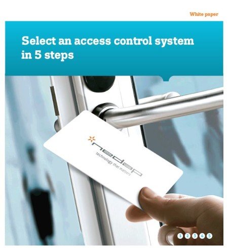 nedap select access control system in 5 steps