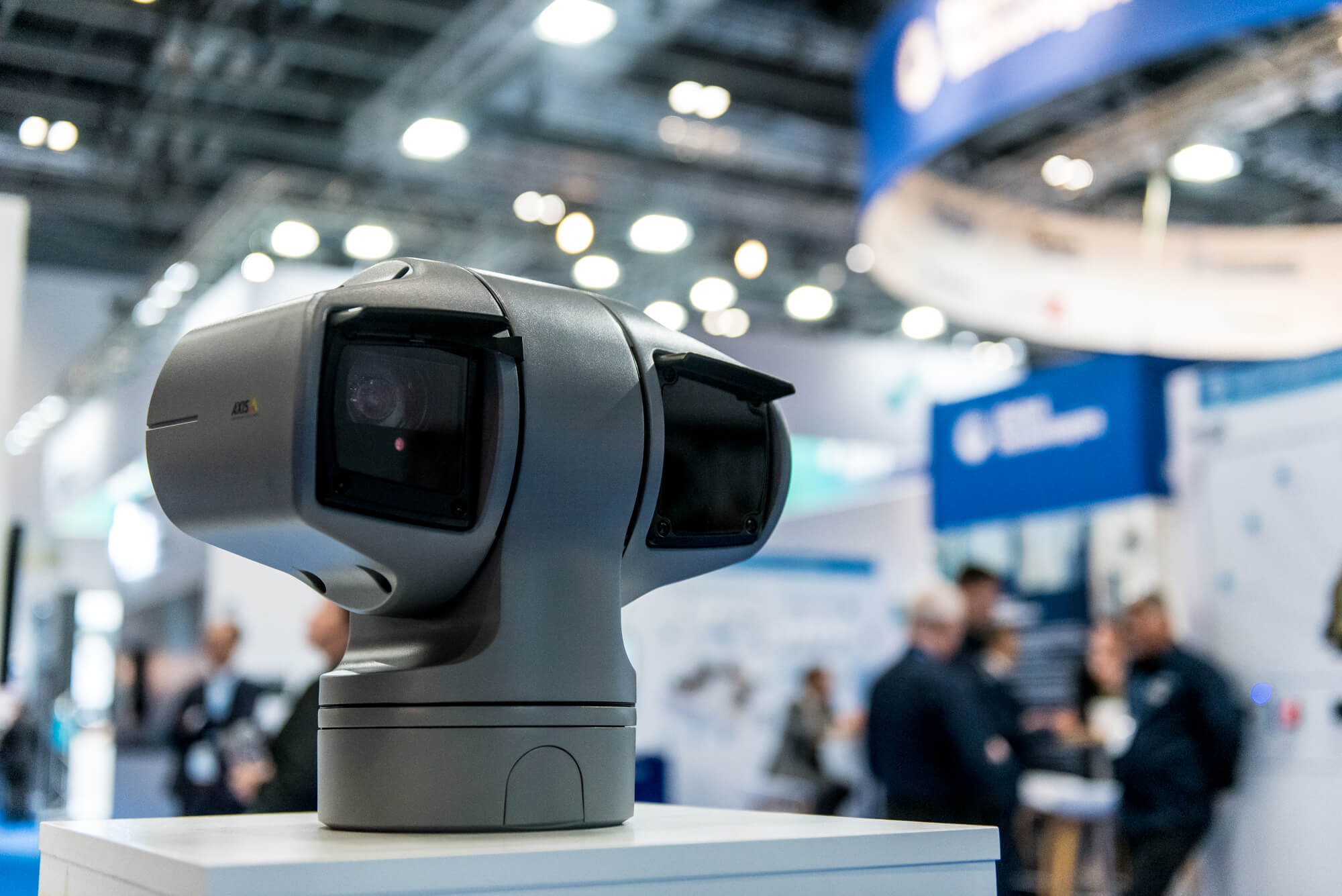 A security camera at IFSEC 2019