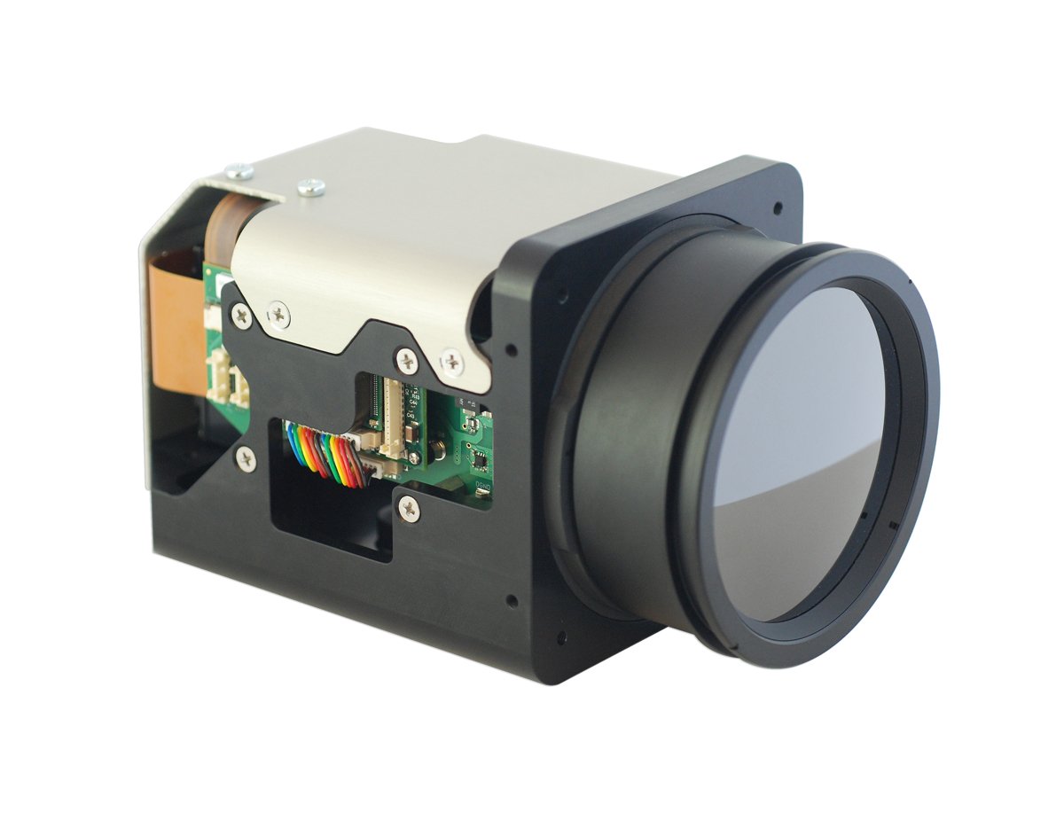 Longwave Infrared Chassis Camera With Continuous Zoom