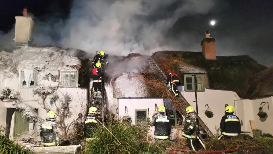 Thatched Cottage Fire Menace Prompts Chimney Safety Warning From